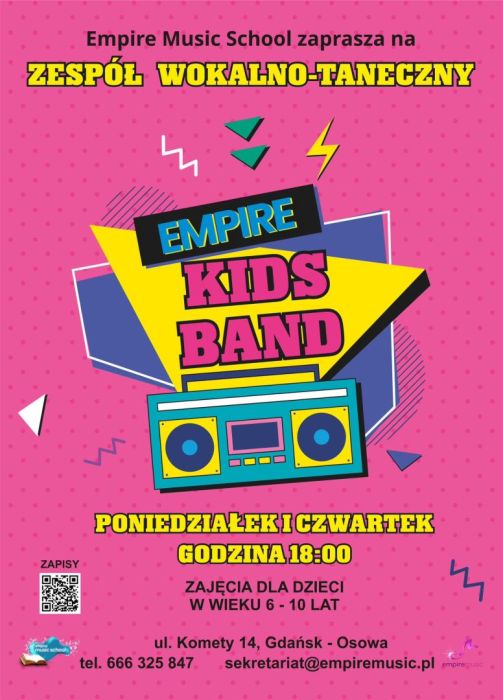 Zespół wokalno - taneczny Empire Kids Band