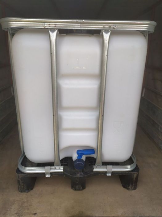 zbiornik 300 litrów spożywczy mauzer mauser pojemnik beczka wodę ibc
