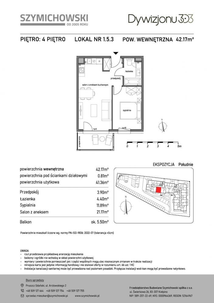 Dywizjonu 303 | mieszkanie 2-pok. | 1.5.3: zdjęcie 93317144
