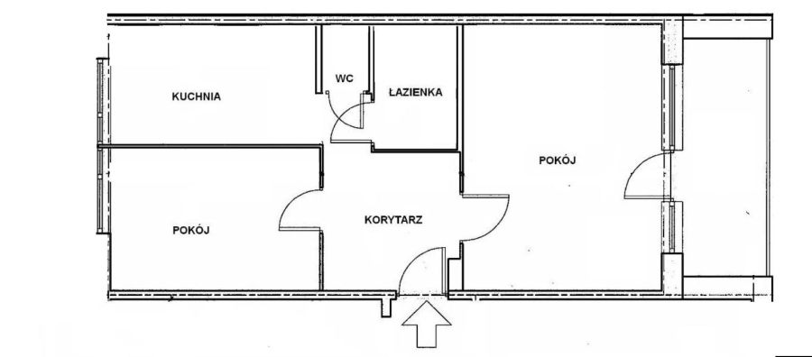 2 pokojowe -  42 m. mieszkanie w centrum Pruszcza: zdjęcie 93365410