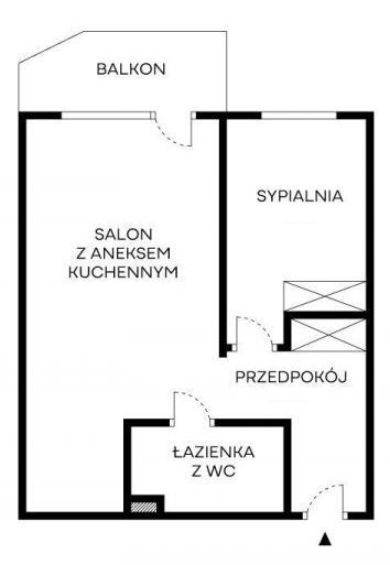 Mieszkanie na sprzedaż - Sopot Górny - ul. Mickiewicza, 2-pokoje, 38m2: zdjęcie 93371270