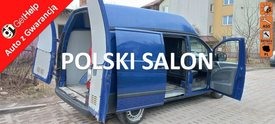 Mercedes Vito Salon Polska Serwisowany Klimatyzacja 109 CDI Maxi Drzwi skrzydełka