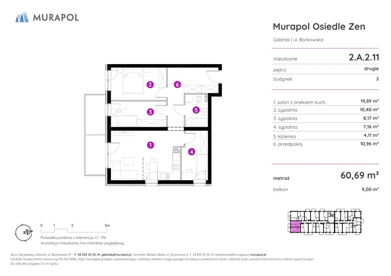 Murapol Osiedle Zen Gdańsk 2.A.2.11: zdjęcie 93395488