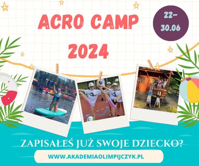 Obóz akrobatyczny ACRO CAMP 2024