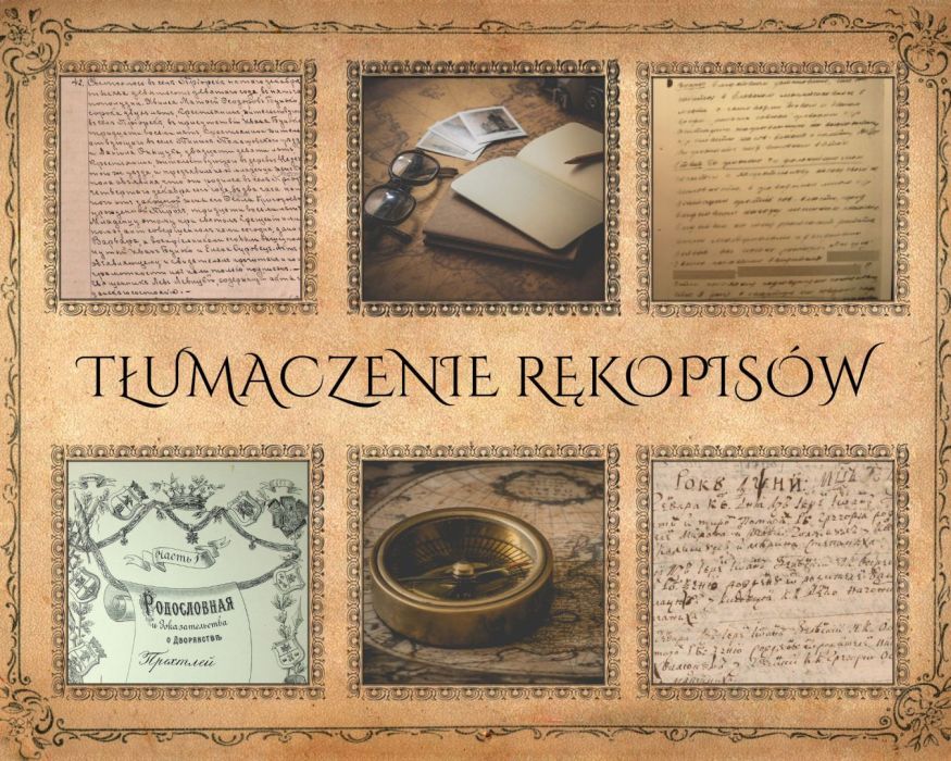 Tłumaczenia rękopisów ze starorosyjskiego