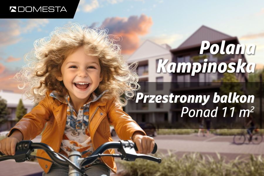Polana Kampinoska - mieszkanie B.1.3 - Kameralne osiedle dla aktywnych!