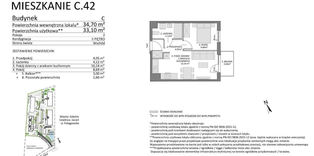 Mieszkanie na nowym osiedlu - Jasień - Sprawdź: zdjęcie 93877103