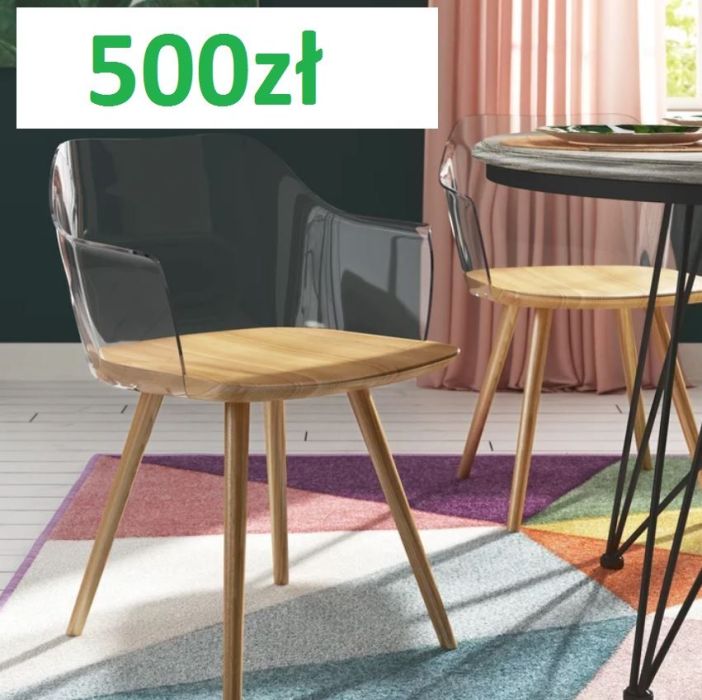 - 50% taniej* Nowe krzesło firmy Fjored & Co 76x56 cm  500zł