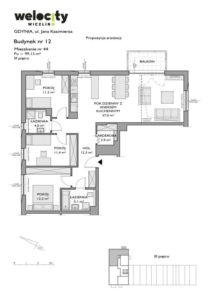 Mieszkanie - Gdynia Chwarzno-Wiczlino: zdjęcie 93524066