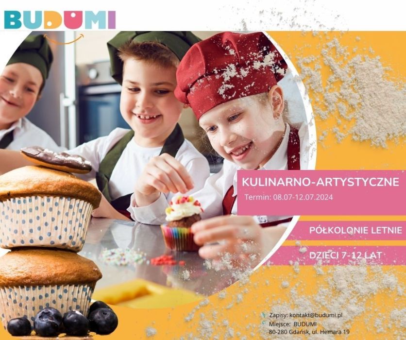 Półkolonie Kulinarno-artystyczne (7-12 lat)