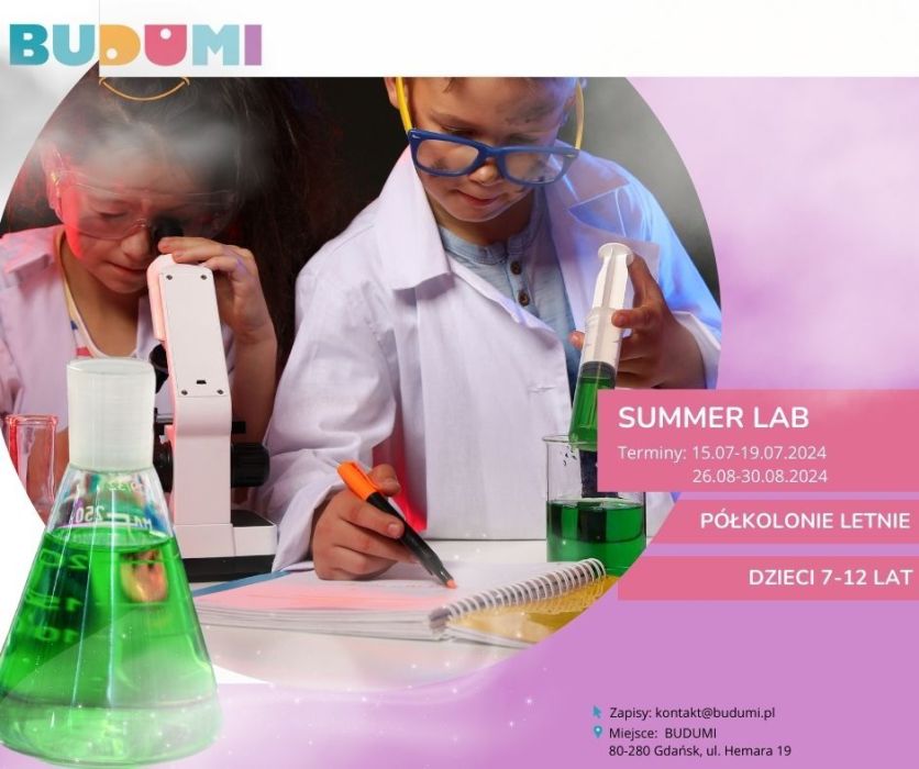 Półkolonie Summer Lab (7-12 lat)
