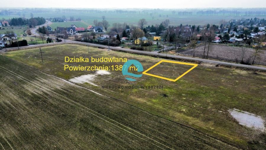 Działka budowlana 20 min od Gdańska