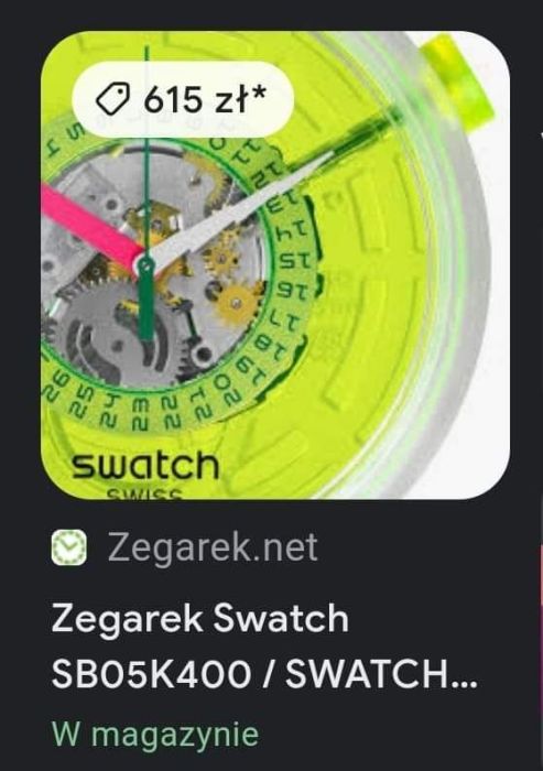 Sprzedam nowy zegarek Swatch