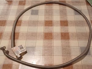Wężyk Invena WS 1/2 W, 150 cm, fi 8,5 mm stal nierdzewna