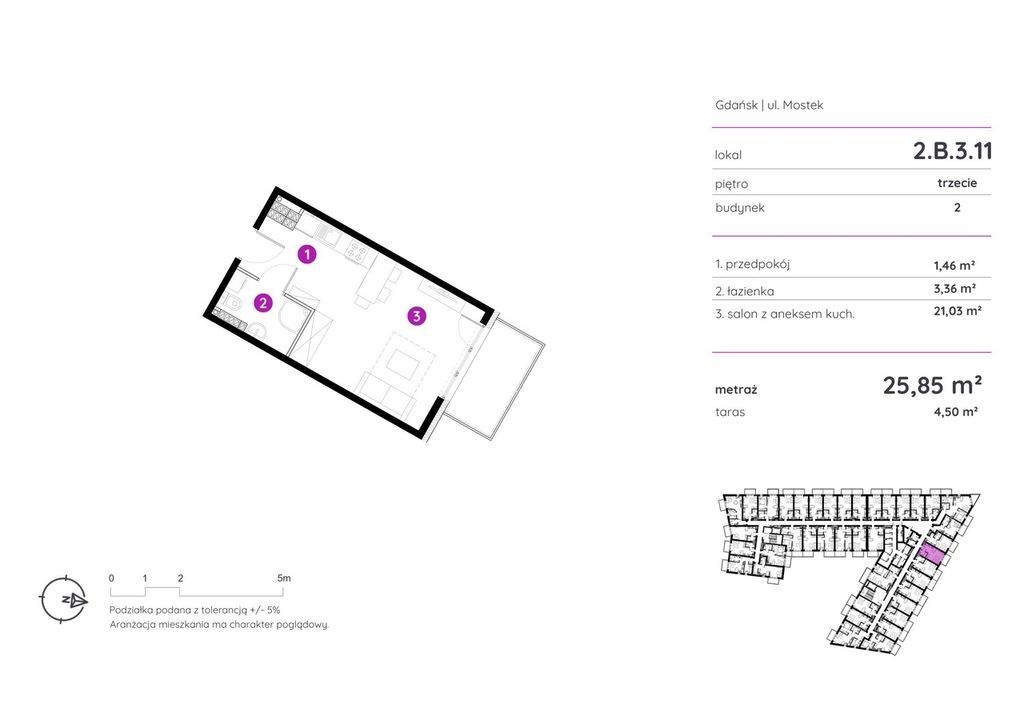 Najtańszy apartament tuż przy Starym Mieście: zdjęcie 93609605