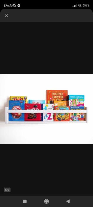 3 Półki Montessori na książki