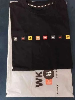 WK DZIK Warszawski Koks koszulka slim czarna