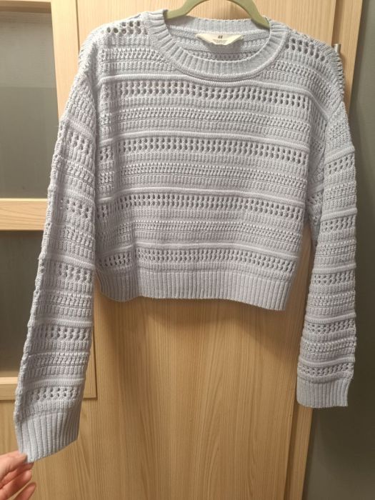 Sweter 170 niebieski H&M