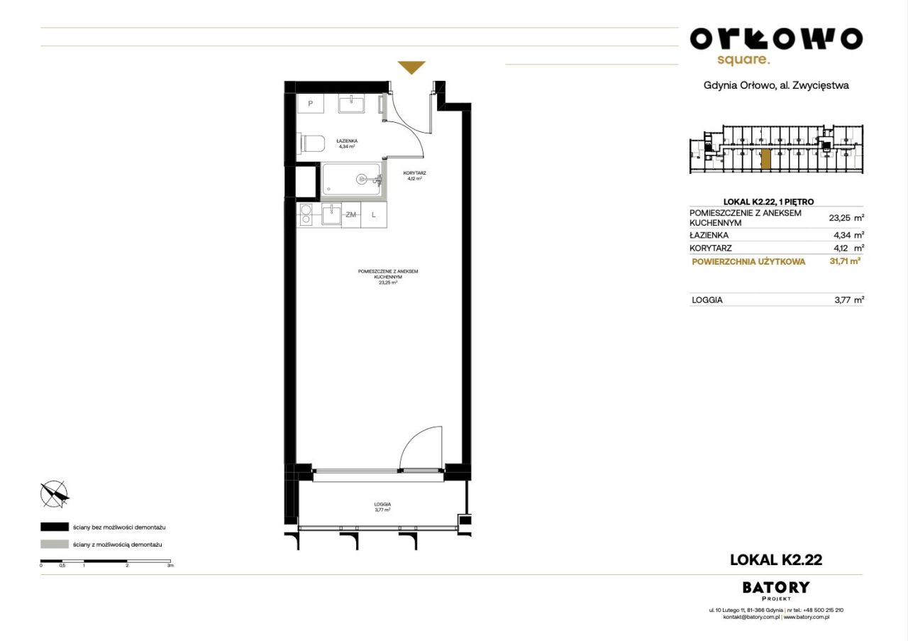 Orłowo - lokal biurowy 31,71 m2 | Nowa inwestycja |: zdjęcie 93654103