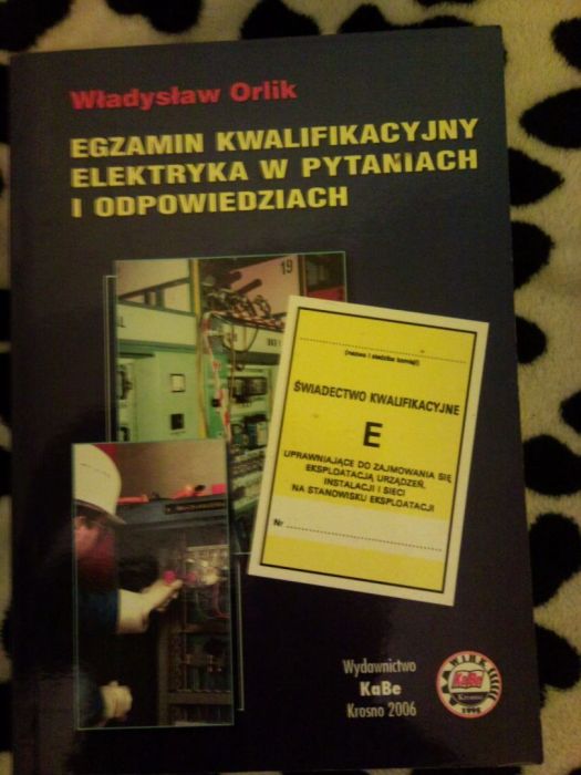 Sprzedam ksiazke Władysław Orlik - Egzamin kwalifikacyjny elektryka