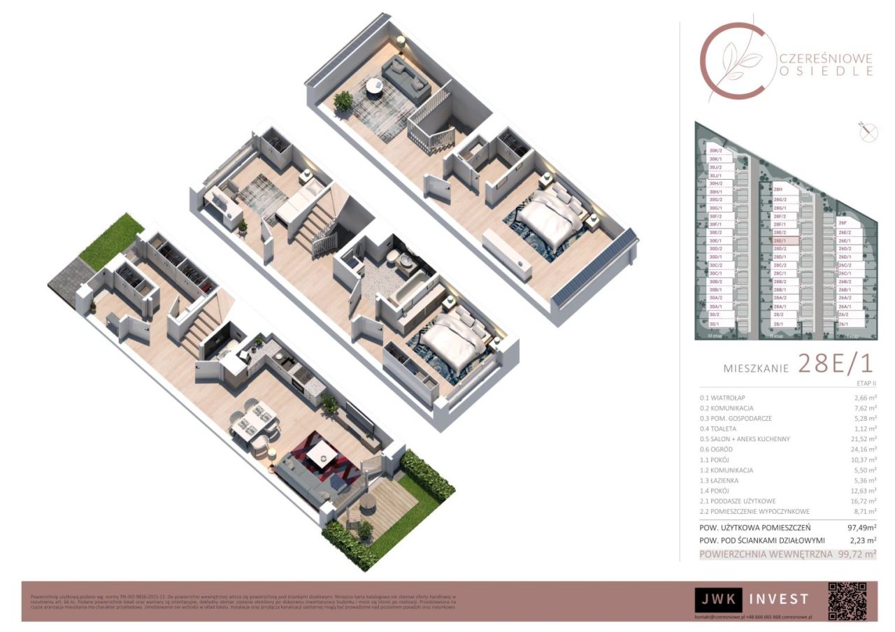 28E/1 Przedsprzedaż Dom z ogrodem w Rumi Osiedle Czereśniowe: zdjęcie 93686962