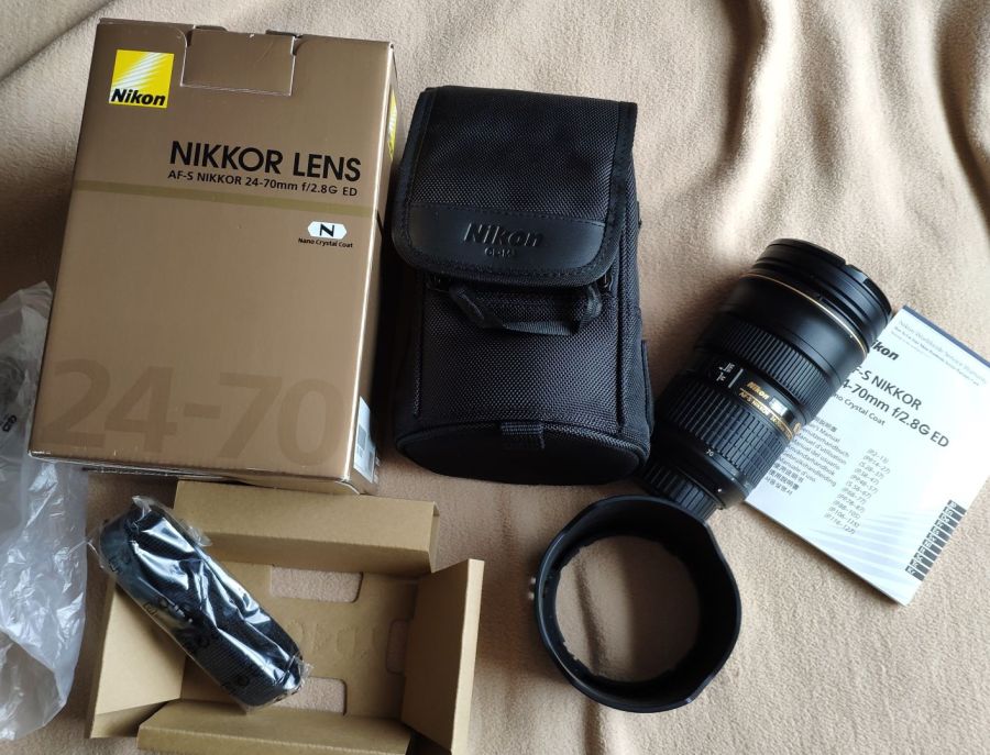 Obiektyw Nikon ,Nikkor AF-S 24-70 mm f/2.8 G ED N,
