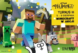 Półkolonie Osowa - Turnus III, Minecraft w akcji