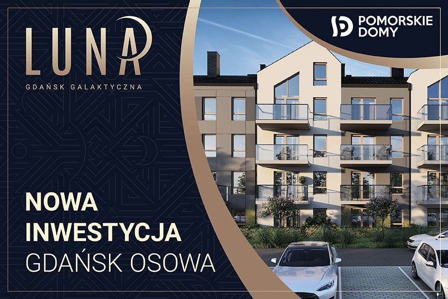 LUNA Gdańsk Galaktyczna mieszkanie 2-pokojowe z balkonem: zdjęcie 93690909