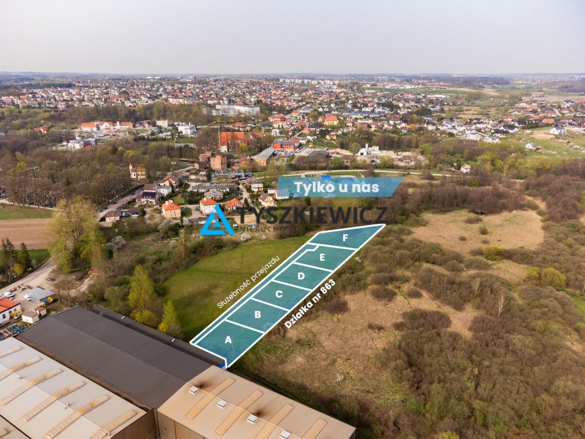 Działka inwestycyjna 5300m2, Żukowo ,WZ na 6 domów: zdjęcie 94383067