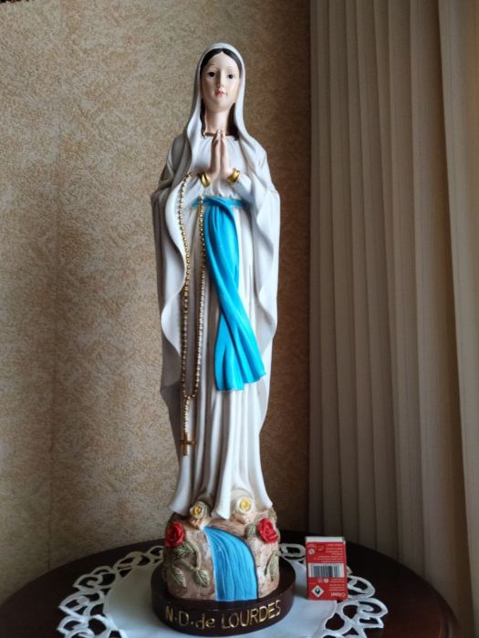 Wielka figura Matka Boska ,Boża z Lourdes. -idealna do kapliczki.