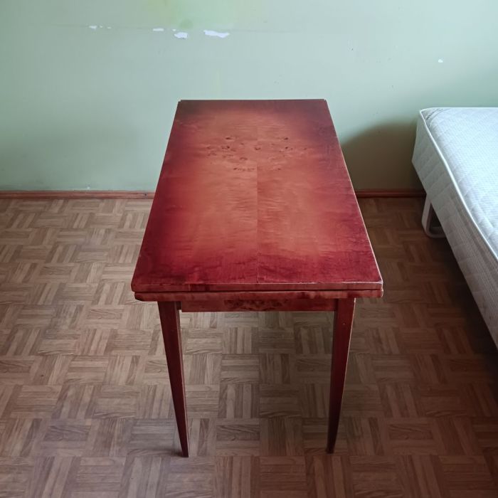 Ława / stół PRL - wysoki połysk