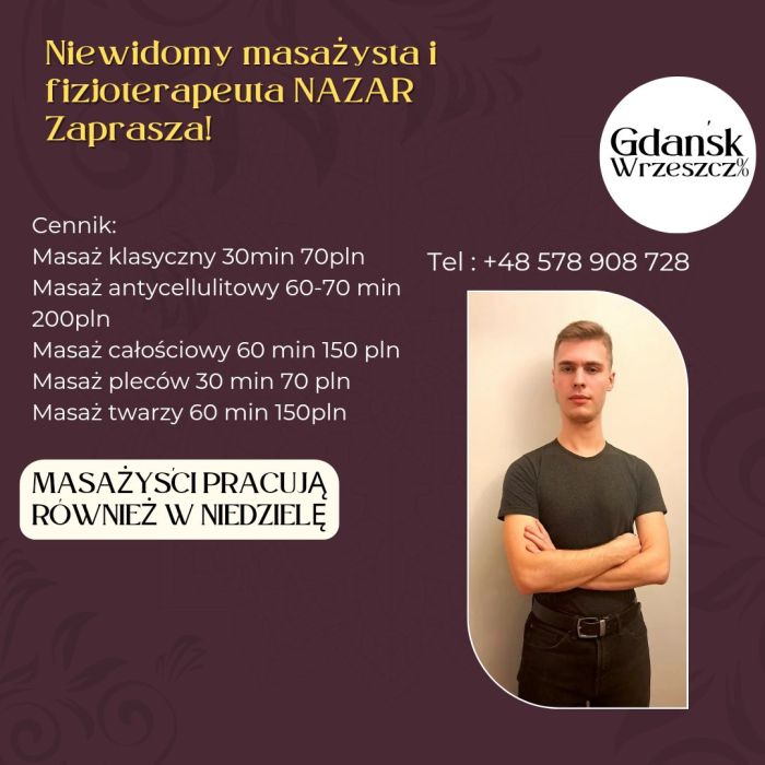 Masaz / Masażyści / Gdańsku - Wrzeszcz