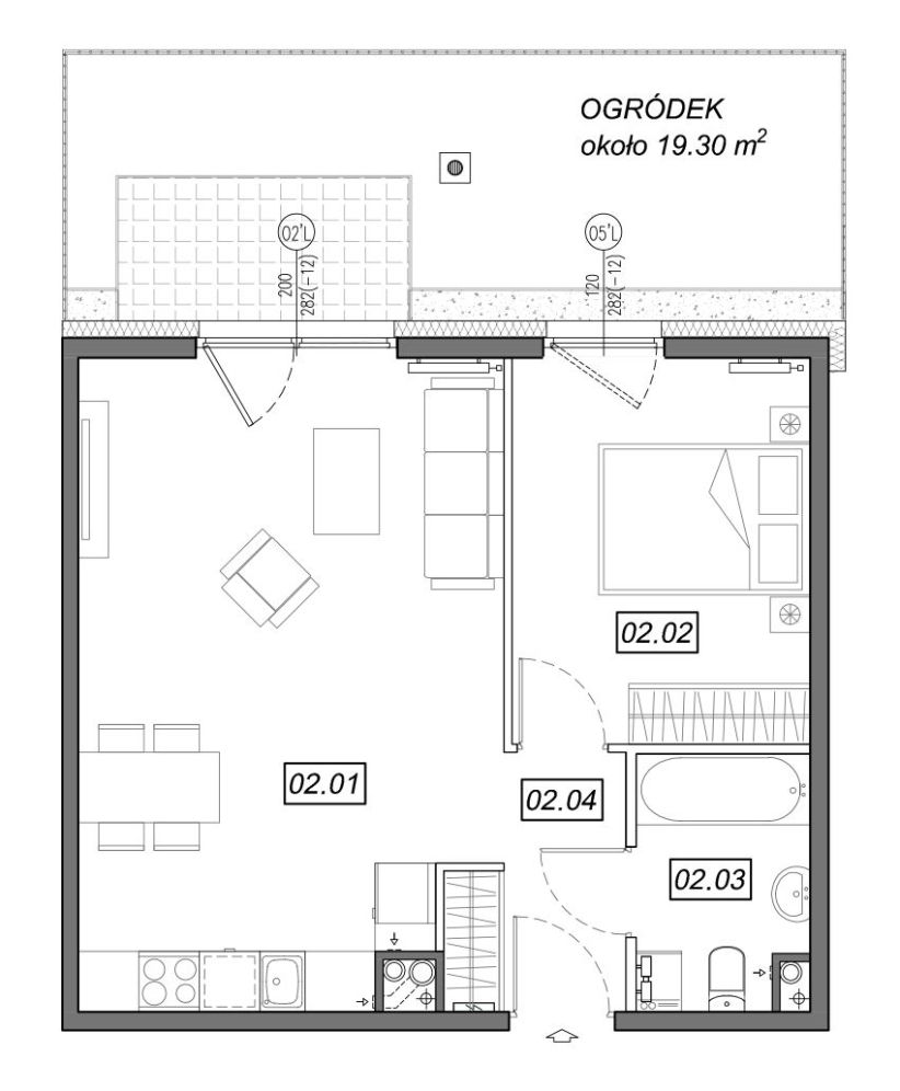 Nowe Południe - mieszkanie 4.A.02 - Nowość w ofercie!: zdjęcie 94329016