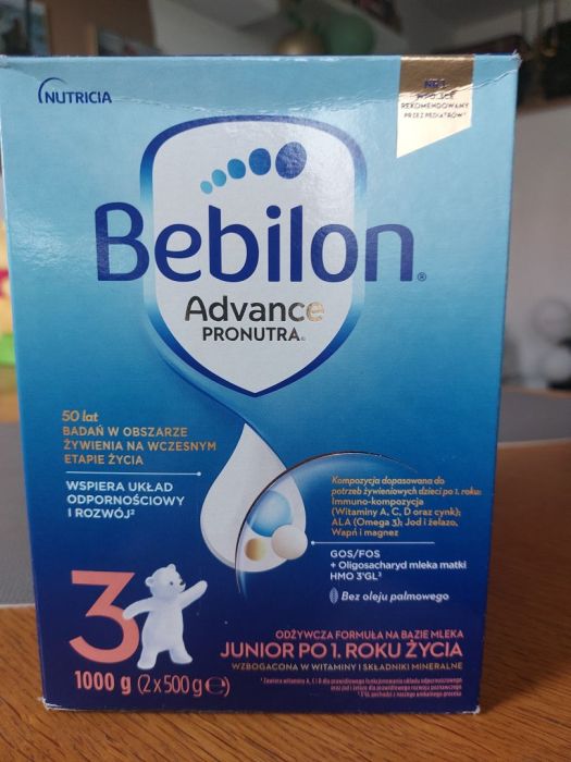 Mleko modyfikowane Bebilon Advance 3