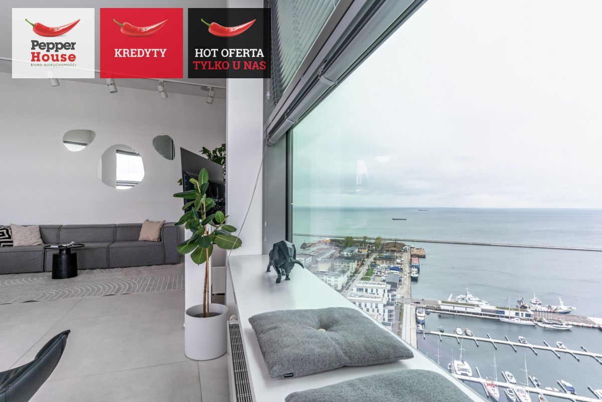 Wyjątkowy Penthouse w Gdyni, w Sea Towers: zdjęcie 93800523