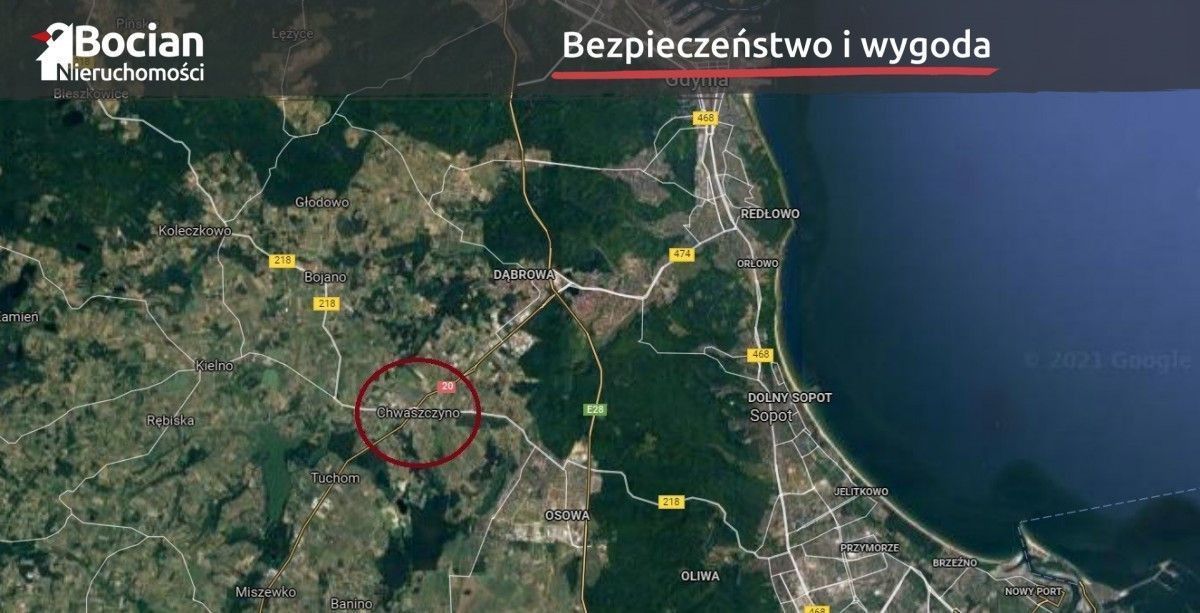 Uzbrojona, słoneczna działka - Chwaszczyno!: zdjęcie 93807567