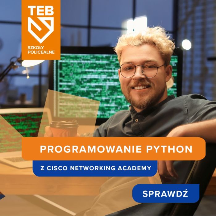 Programowanie Python z Cisco Networking Academy w TEB Edukacja w Gdyni