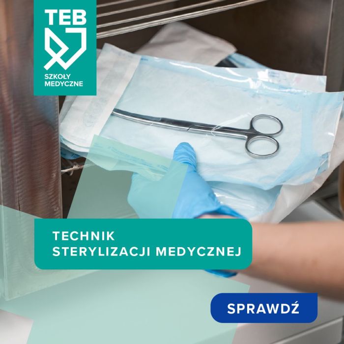 Technik sterylizacji medycznej w TEB Edukacja w Gdyni