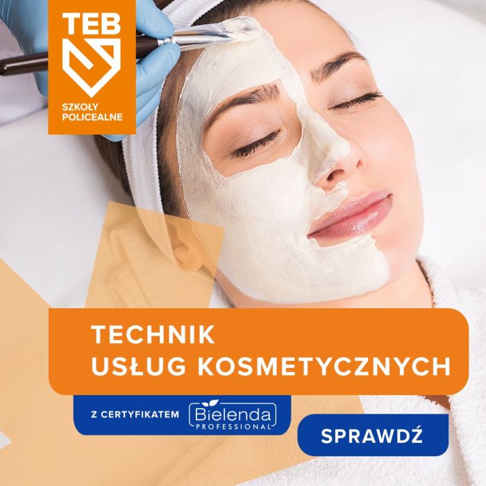 Technik usług kosmetycznych z certyfikatem Bielenda w TEB Edukacja