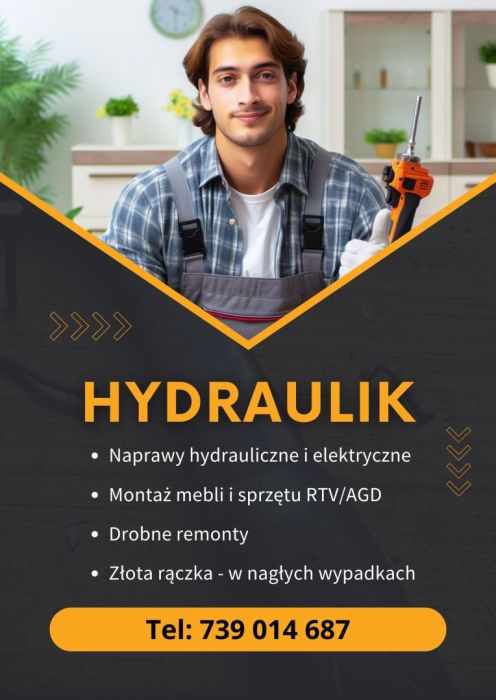 Hydraulik / Naprawa Pralki / Naprawa Zmywarki
