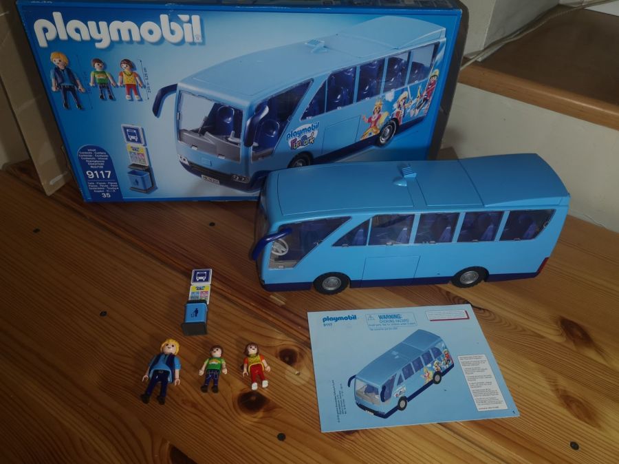 Playmobil 9117 Autobus City Life Fun Park karton instr