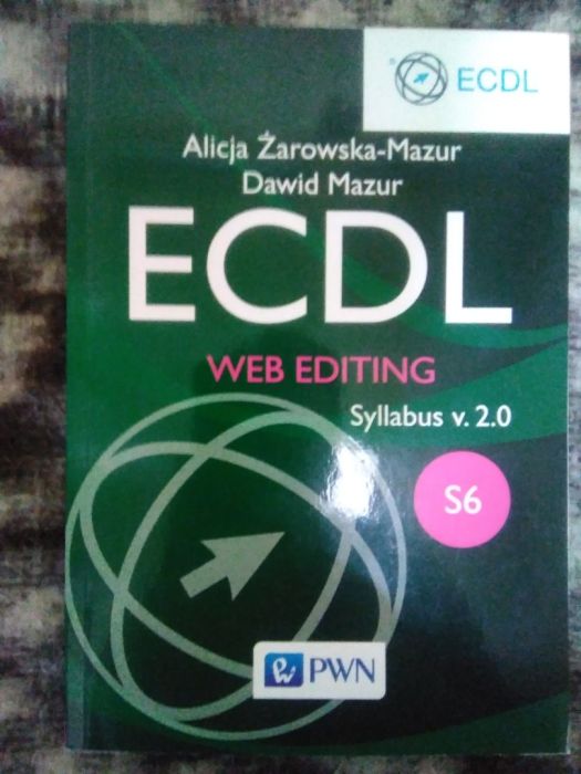 ECDL Web Editing książka