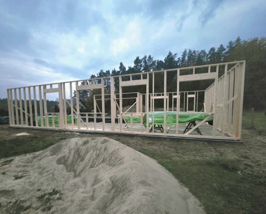 budowa domów szkieletowych drewnianych: zdjecie 97672513