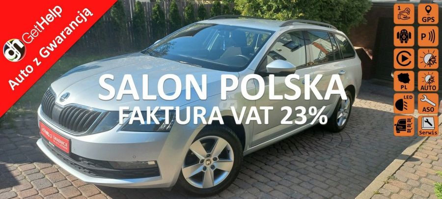 Škoda Octavia Salon PL Pełen Serwis ASO Po serwisie na 166tys 115KM FV23% 39.7 netto