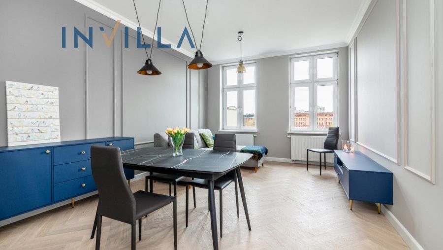 Świeżo wykończony apartament w Śródmieściu Gdańska