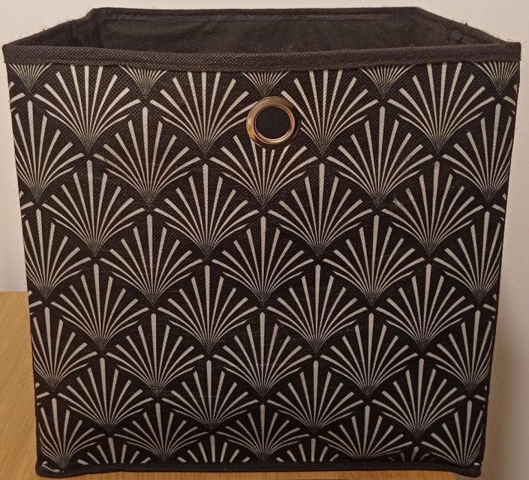 Pudełko kosz organizer 30x30x30 składany do przechowywania dekoracyjny