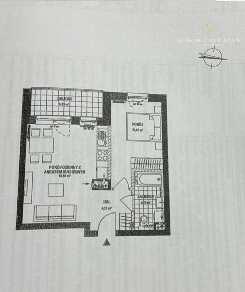 2 pokoje w stanie deweloperskim Pogórze z 2023 r.: zdjęcie 93934837
