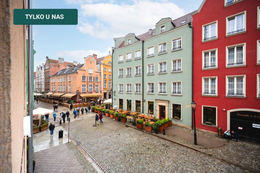 Mieszkanie o wys. 3,25 m2 w sercu Gdańska Głównego