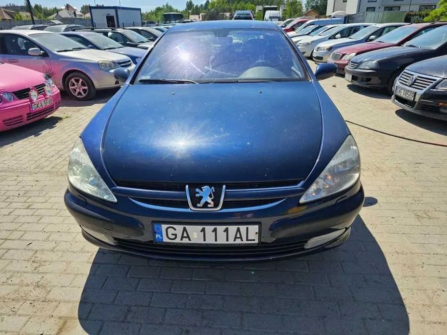 Peugeot 607 2.2 benzyna 2003 rok