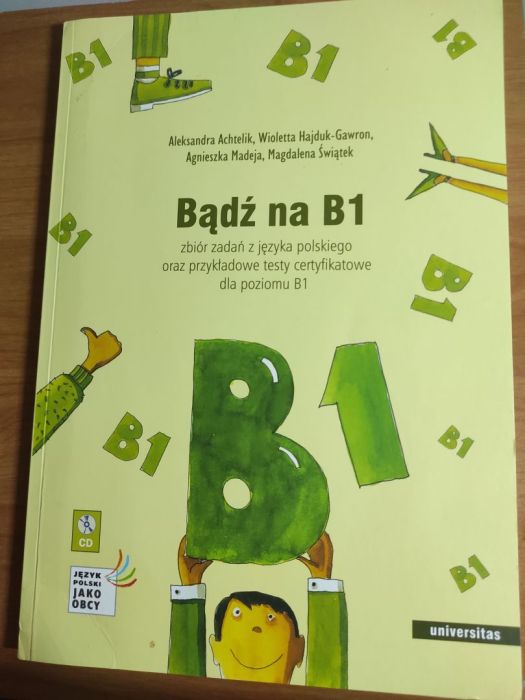 Książki do nauki języka polskiego jako obcego na poziom B1